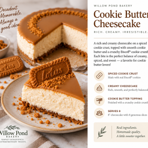 Cookie Butter Cheesecake